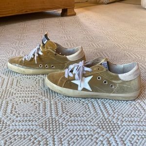 Golden Goose Superstar velvet sneaker, 38